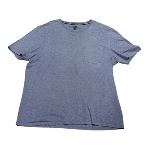 Black Brown Shirt Mens M Purple Gray Super Soft Cotton Pocket Crewneck Casual